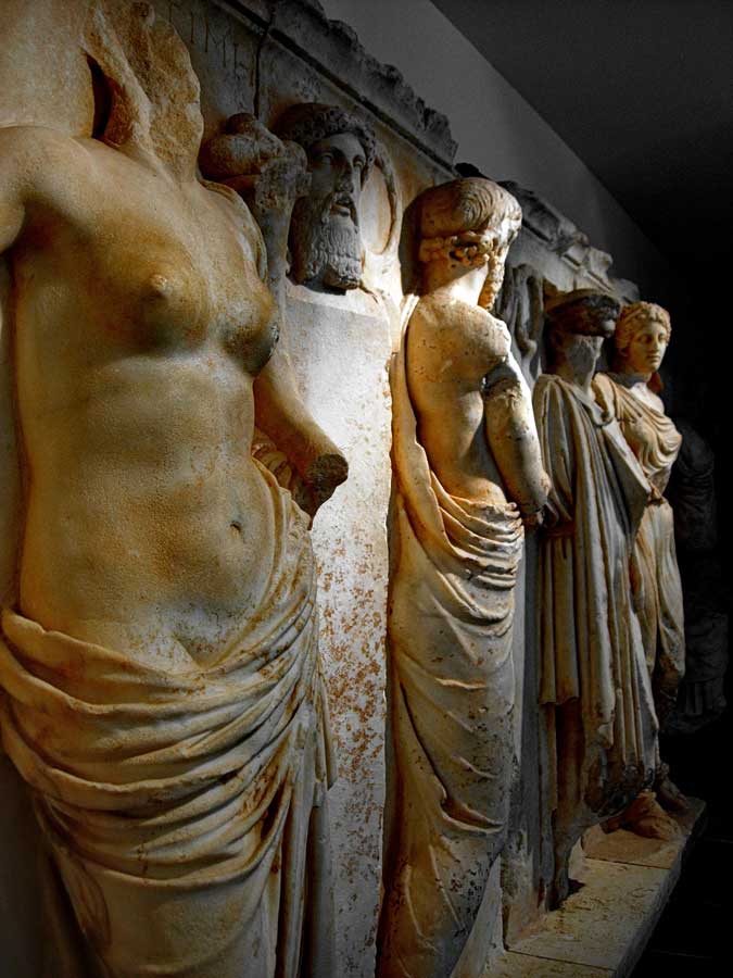 Afrodisias Müzesi eserleri, Afrodisias antik kenti fotoğrafları - from Aphrodisias Museum, Aphrodisias ancient city photos