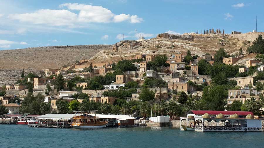 Güneydoğu Anadolu Bölgesi Halfeti mağaraları Şanlıurfa Eski Halfeti fotoğrafları Şanlıurfa - Southeastern Anatolia Old Halfeti photos, Sanliurfa