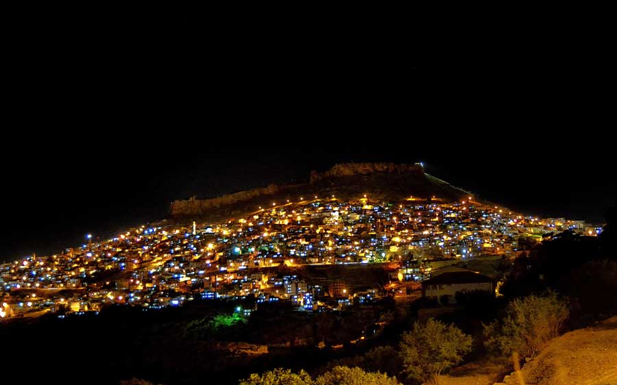 Güneydoğu Mardin gece fotoğrafları - night photos at Mardin