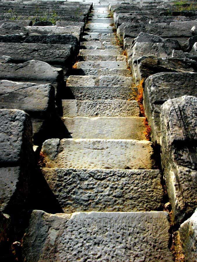 Milet antik kenti fotoğrafları antik Roma tiyatrosu - ancient roman theatre, Miletus ancient city photos