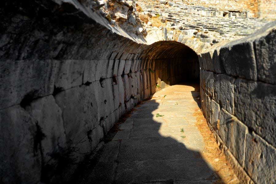 Milet antik kenti fotoğrafları antik Roma tiyatrosu - ancient roman theatre, Miletus ancient city photos