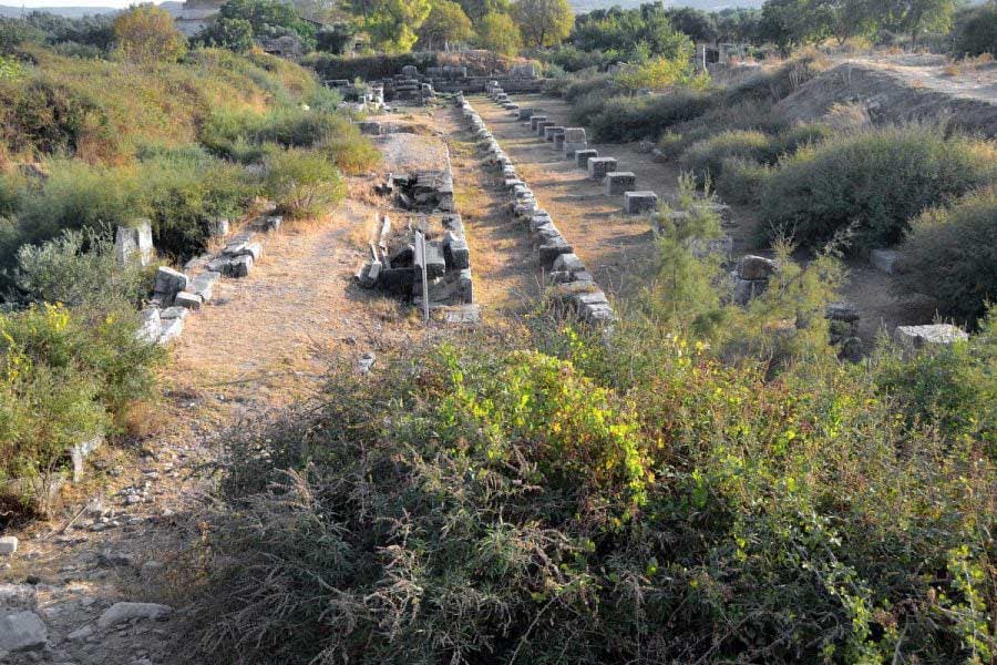Milet tören yolu, Milet antik kenti fotoğrafları - Ceremony road, Miletus ancient city photos
