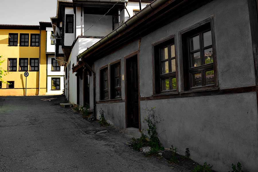 Orta Anadolu Eskişehir Odunpazarı fotoğrafları - Central Anatolia region Eskisehir Odunpazari historical houses photos