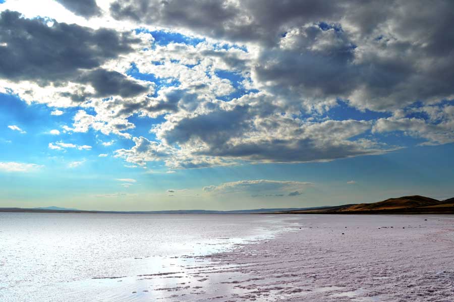 Orta Anadolu Tuz gölü fotoğrafları Ankara - Turkey Central Anatolia Salt lake photos