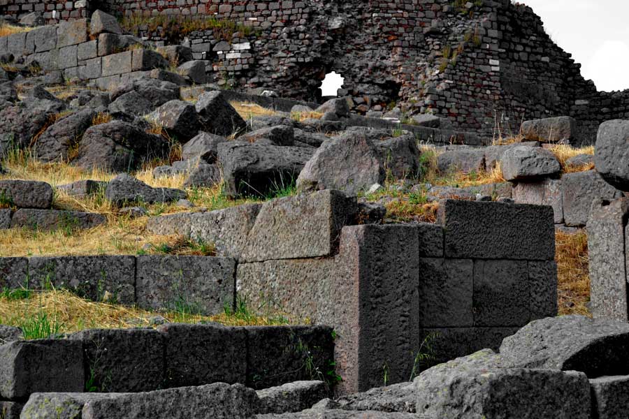Pergamon antik kenti Akropolis fotoğrafı - Acropolis, Pergamon ancient city photos