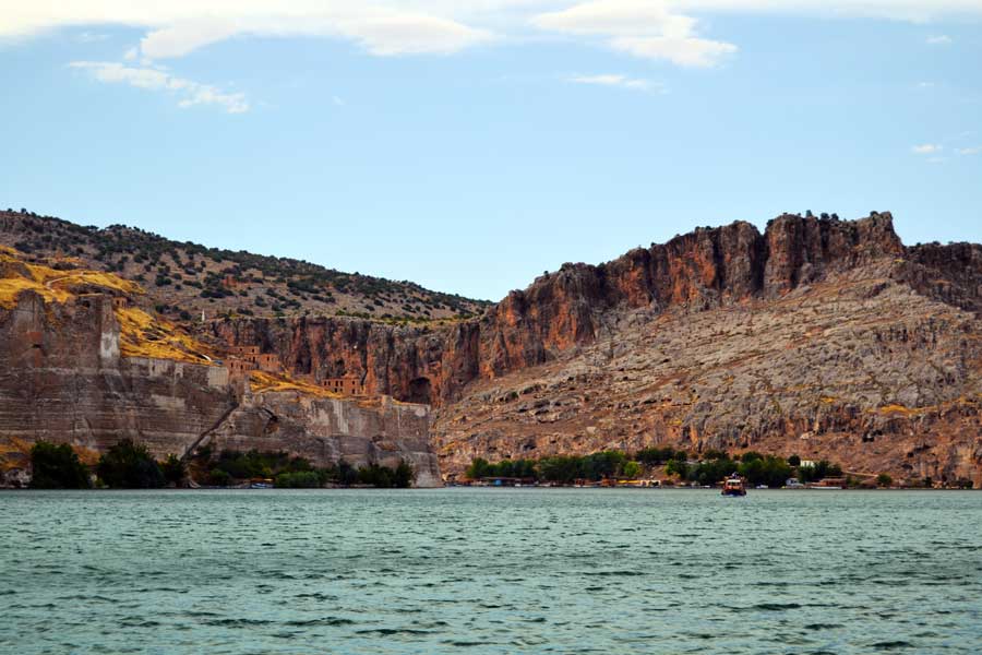 Rumkale fotoğrafları Birecik Barajı Güneydoğu Anadolu Gaziantep- Birecik Dam and Rumkale Fortress Southeastern Anatolia region