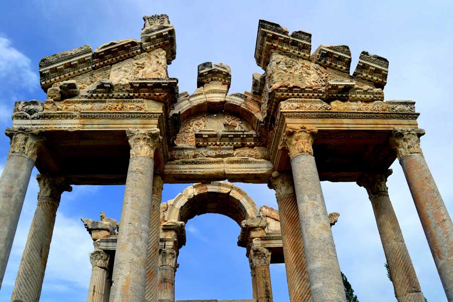 Tetrapylon Afrodisias Tetrapylon Afrodisias fotoğrafları - Tetrapylon, Aphrodisias ancient city photos
