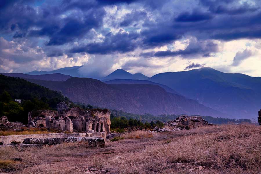 Tlos Antik Kenti, Tlos fotoğrafları, Fethiye Muğla - Tlos Ancient City Photos