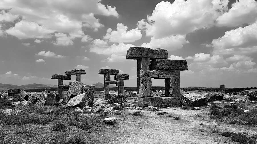 Uşak Blaundus antik kenti fotoğrafları, Ege bölgesi gezilecek yerler - Turkey Aegean region Blaundus ancient city photos