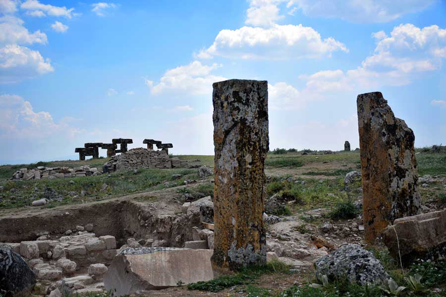 Uşak Blaundus antik kenti fotoğrafları, Ege bölgesi gezilecek yerler - Turkey Aegean region Blaundus ancient city photos