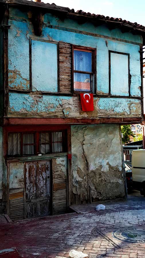 İç Anadolu Eskişehir tarihi yerler Odunpazarı evleri fotoğrafları - Central Anatolia Odunpazari historical houses photos