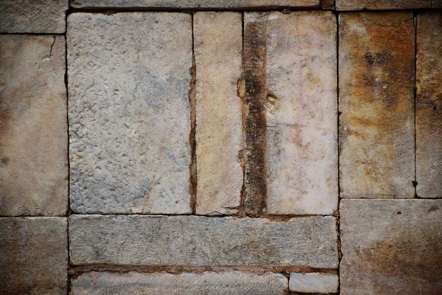 Biga Parion antik kenti Kemer Taş işçiliği - masonry, Turkey Parion ancient city