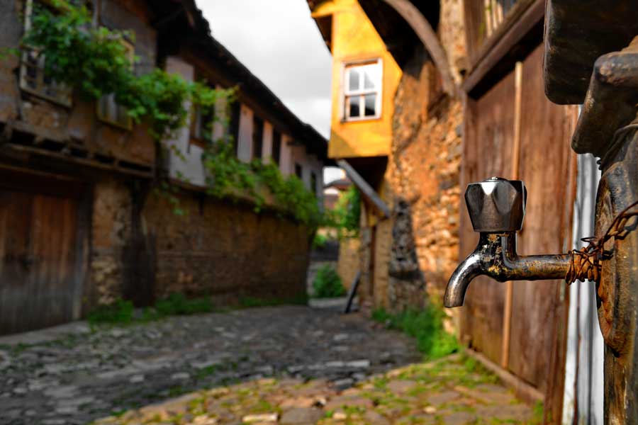 Cumalıkızık fotoğrafları, tarihi Cumalıkızık köyü sokakları - Street of historical Cumalikizik Village