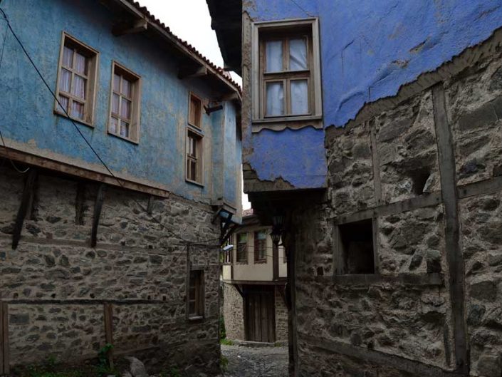Cumalıkızık fotoğrafları, tarihi geleneksel Osmanlı evleri, Cumalıkızık köyü evleri Marmara bölgesi Bursa - Historical typical Cumalikizik Village houses