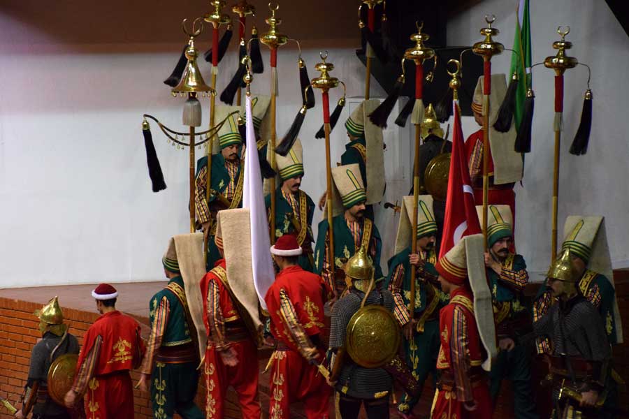 Harbiye Askeri Müzesi Mehteran gösterisi - Show of Mehteran, Military Museum