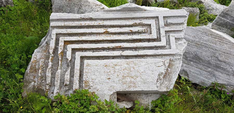 Kapıdağ yarımadası Kyzikos antik kenti kalıntıları Erdek fotoğrafları - Kapidag peninsula ruins of Kyzikos ancient city Bandirma