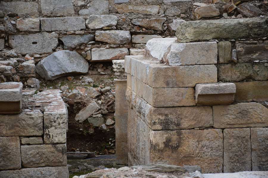 Parion antik kenti fotoğrafları Kemer Biga Antik tiyatro - ancient theatre, Parion photos