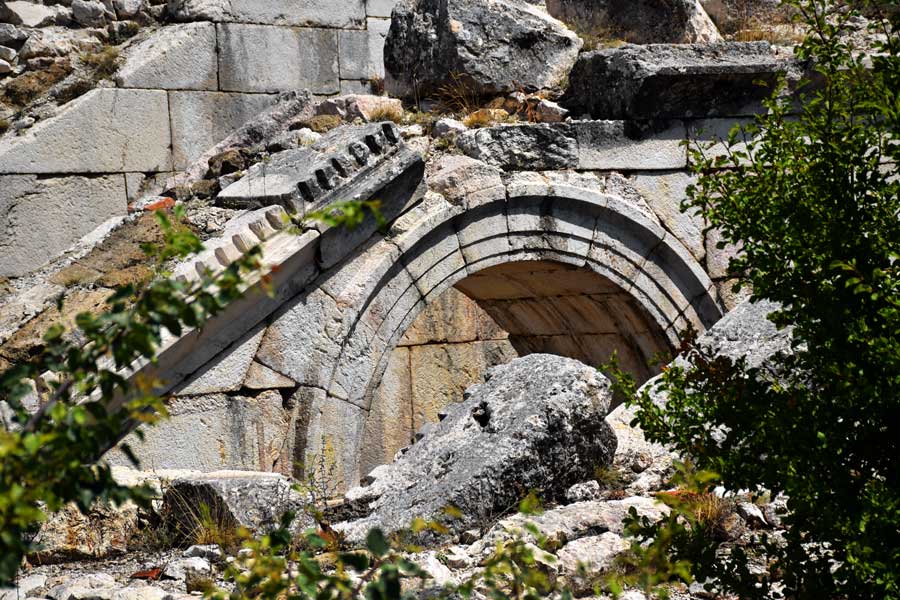 Sagalassos antik kenti fotoğrafları Odeon (kültür merkezi) - Sagalassos ancient city the Odeon (a cultural center) Turkey