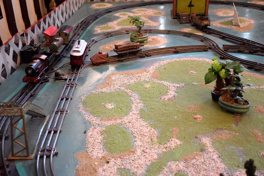 Tren ve trenyolu maketi, İstanbul Demiryolu Müzesi fotoğrafları - Train and railway model, Istanbul Railway Museum photos