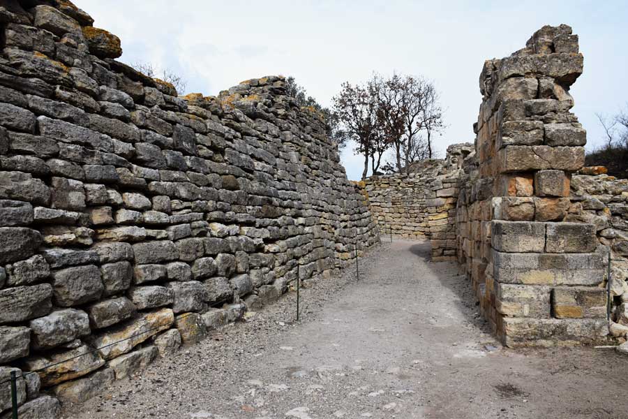 Troya antik kenti şehir duvarları - City walls, Troy ancient city photos
