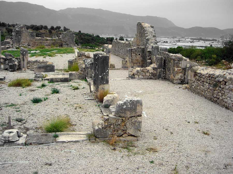 Xanthos antik kenti Thermes kalıntıları - Thermes Ruins, Xanthos photos