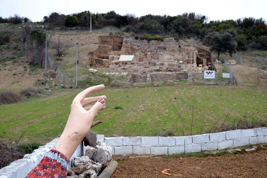 Çanakkale Parion antik kenti fotoğrafları Biga Kemer - Turkey Marmara region Parion ancient city photos