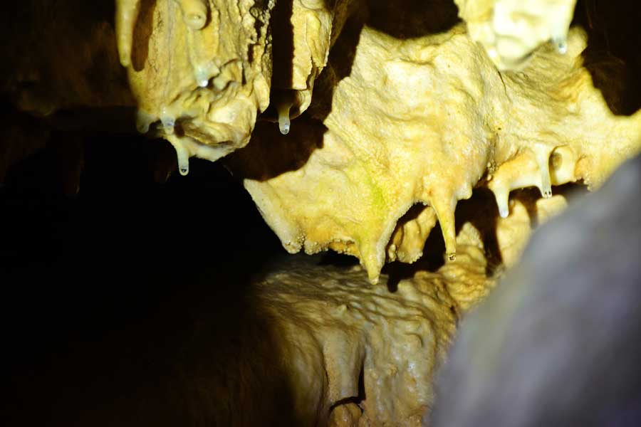 İnsuyu mağarası fotoğrafları sarkıt oluşumu - Turkey Insuyu cave stalactite formation