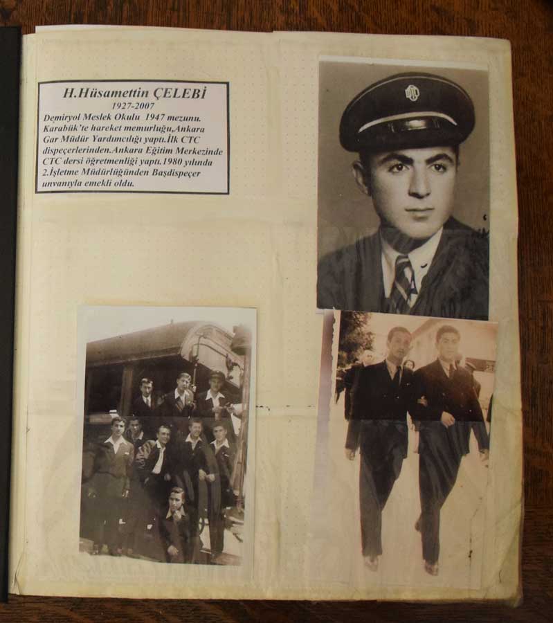 İstanbul Demiryolu Müzesi Demiryolcuların kıymetli hatıraları - Journal of railway workers including precious memories of those who worked in Turkish Railways photos