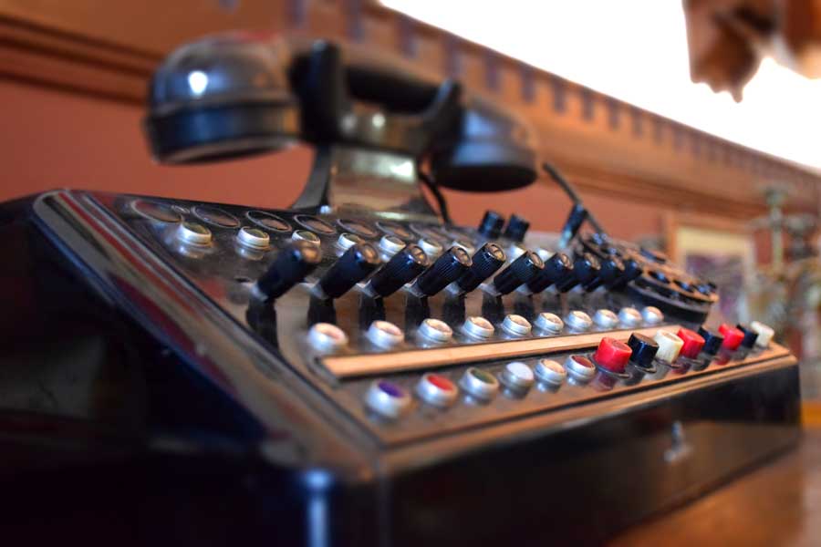 İstanbul Demiryolu Müzesi Siemens Yarı otomatik telefon santrali, 1960 - Siemens Semi-automatic telephone exchange (1960), Istanbul Railway Museum