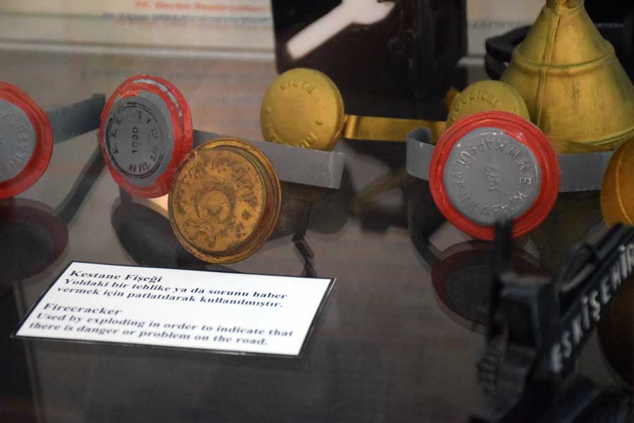 İstanbul Demiryolu Müzesi fotoğrafları, Kestane fişeği - Firecracker, Istanbul Railway Museum photos