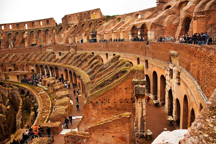 Antik Roma yapıları Kolezyum fotoğrafları - Rome ancient arena Colosseum photos