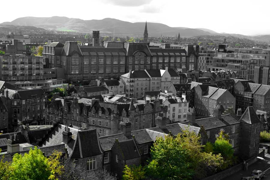 Edinburgh fotoğrafları Eski Edinburgh - Old Edinburgh city photos