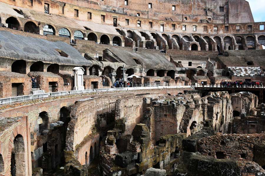 Kolezyum fotoğrafları arena altı - Colosseum photos under the arena