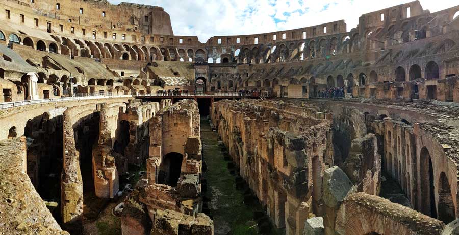 Kolezyum fotoğrafları arena altı - Colosseum underground photos under the arena