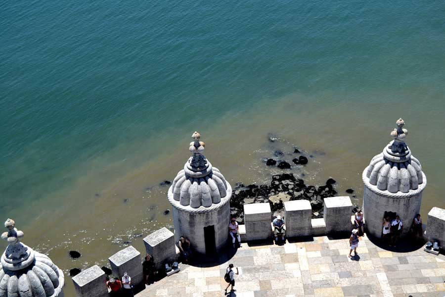 Lizbon gezilecek yerler Belem Kulesi - Lisbon Belem tower (Torre de Belém)