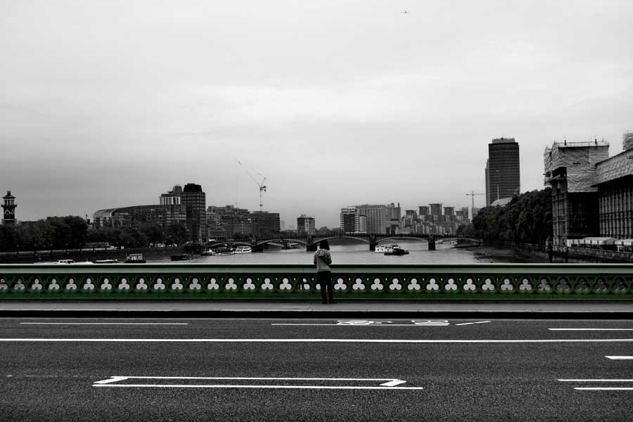 Londra gezilecek yerler Westminster köprüsü ve Thames nehri - London photos Westminster bridge
