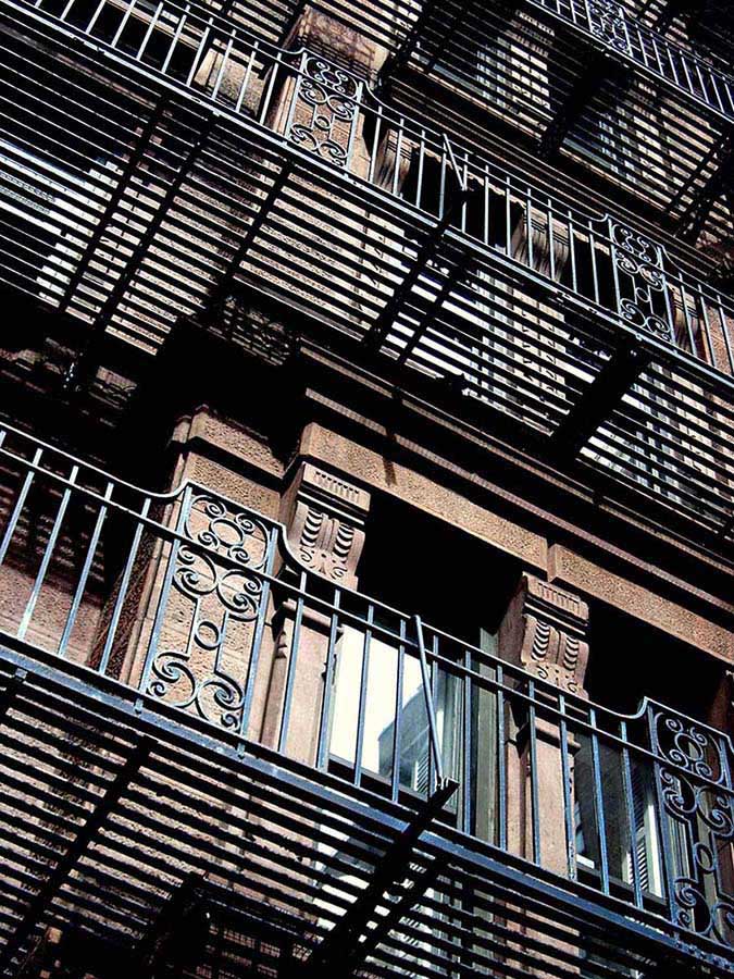 New York fotoğrafları SoHo dökme demir cepheleri - New York City photos cast iron facades in SoHo