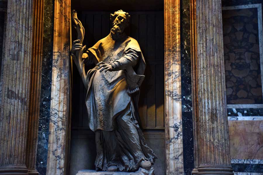 Pantheon heykelleri fotoğrafları - Rome Pantheon statues photos