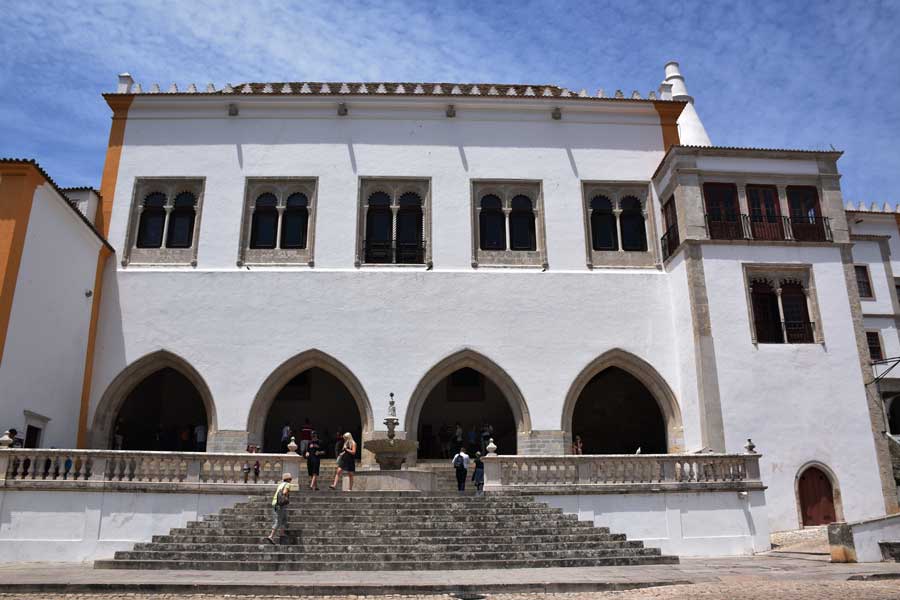 Portekiz gezilecek yerler Sintra Ulusal Sarayı fotoğrafları - Portugal National Palace of Sintra