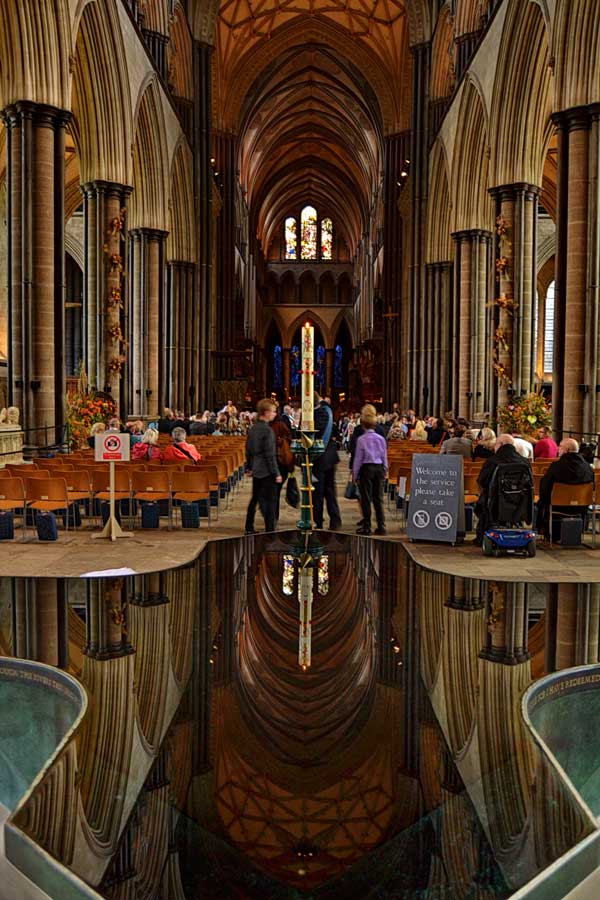 Salisbury Katedrali fotoğrafları ayin zamanı - rituel time of the Salisbury Cathedral