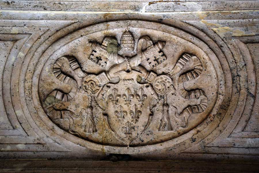 Sant Angelo Kalesi tarihi Vatikan arması - Castle Sant Angelo historical Vatican arms