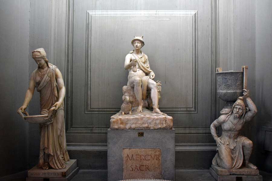 Vatikan müzeleri heykelleri ve tarihi eserleri - Vatican Museums sculptures