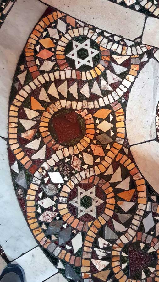 Vatikan müzeleri yer mozaikleri - mosaics of Vatican museums