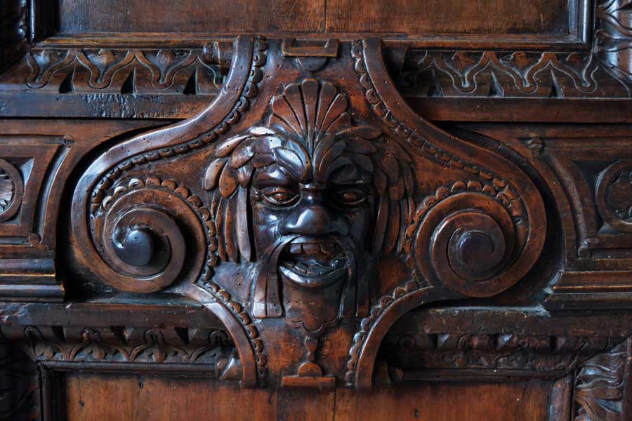 Venedik fotoğrafları Doçlar Sarayı Büyük Konsül Salonu kapı süslemeleri - Venice Palazzo Ducale Chamber of the Great Council door decorations