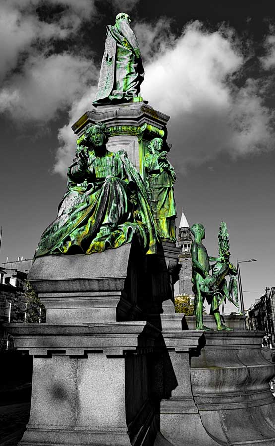 İskoçya Edinburgh fotoğrafları - Edinburgh photos green is everywhere