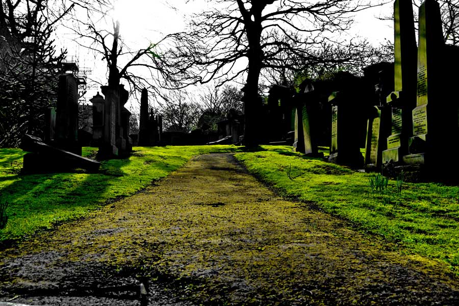 İskoçya gezilecek yerler Edinburgh mezarlığı fotoğrafları - Edinburgh cemetery photos
