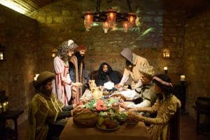 Rahmi Koç Müzesi görselleri tarihi Türk film seti canlandırması - Rahmi Koc Museum historical Turkish film set installment