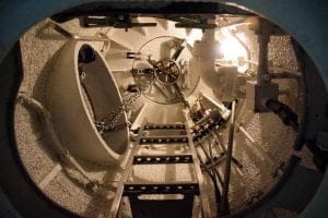 Rahmi M. Koç Müzesi TCG Uluçalireis denizaltısı içi - Rahmi Koc Museum interior of the TCG Uluçalireis submarine