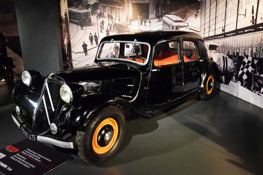 Torino Otomobil Müzesi 1934 model Citroen 11A - Turin Automobile Museum photos (Museo Nazionale dell'Automobile)