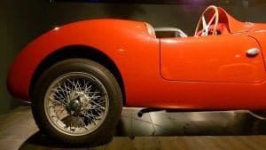 Torino Otomobil Müzesi 1936-1947 Fiat 500A modeli - Turin Automobile Museum (Museo Nazionale dell'Automobile)